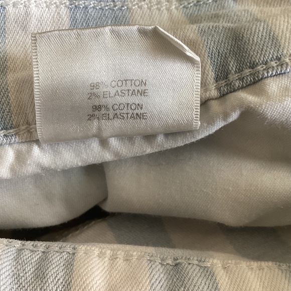 J BRAND JULES HIGH RISE BLUE & WHITE RINSE STRAIGHT SIZE 30 - 27 INCH LENGTH - Picture 13 of 13